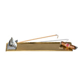 Prisim Incense Holder w/ Brass Tray