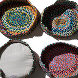 Recycled Fabric Braided Pet Bed