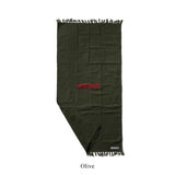 Handlom Recycled Yarn Camp Rug | Olive