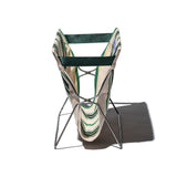Folding Storage Bag For Café | Green Stripes