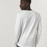 206.01 | Mens Classif Fit LS Henley | White