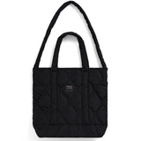 Military Down Zip Top Tote Medium | Black