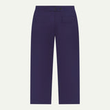 5022 Herringbone Barrel Leg Pants | Deep Indigo