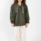 3012 Button Front Smock | Vine Green