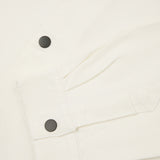 3013 Button Coach Jacket | Cream
