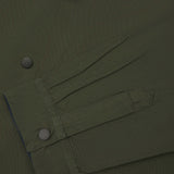 3013 Button Coach Jacket | Vine Green