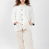 3013 Button Coach Jacket | Cream