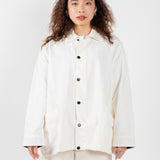 3013 Button Coach Jacket | Cream