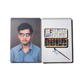 Sketchbook A3 | Blue Shirt