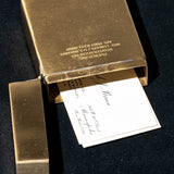 Brass Playing Card Case