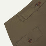 5022 Herringbone Barrel Leg Pants | Deep Taupe
