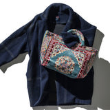 Rug Fabric Bag | Blue