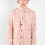 6001 Lightweight Buttoned Overshirt | Dusty Pink