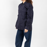 6001 Lightweight Buttoned Overshirt | Midnight Blue