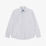 6013 Long Sleeve Oxford Shirt | White