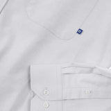6013 Long Sleeve Oxford Shirt | White