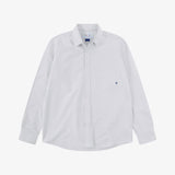 6013 Long Sleeve Oxford Shirt | White