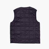 V-Neck Button Down Vest | Navy