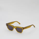 Aki Caramel | Grey Solid Lens