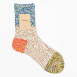 Twister 3-Side Switching Socks | Blue