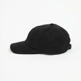 CAP01T.99 | Swan Logo Cotton Heavy Twill Cap | Deep Black