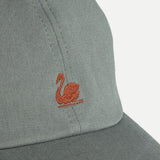 CAP01.4112 | Swan Logo Cap | Light Army / Nut