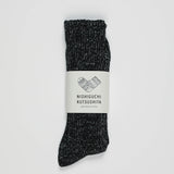 Boston Hemp/Cotton Slab Socks | Black