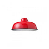 Enamel Iron Lampshade 25 | Red