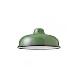 Enamel Iron Lampshade 25 | Green