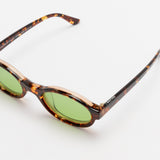 Kendall Ecaille Brune Laminee Crystal Brun [E20L5] | Verres Vert Profond