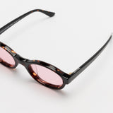 Kendall Ecaille Noir [E30] | Verres Light Pink