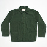 3001 Cord Button Overshirt | Coriander