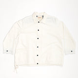 3013 Button Coach Jacket | Cream