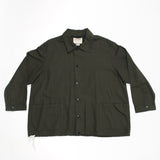 3013 Button Coach Jacket | Vine Green