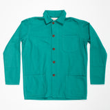 3001 Button Overshirt | Foam Green