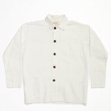 3001 Button Overshirt | Cream