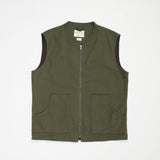 3029 Canvas Vest w/Patch Pockets | Coriander