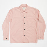 6001 Lightweight Buttoned Overshirt | Dusty Pink