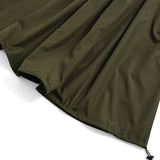 Non Down Military Gather Skirt | Dark Olive
