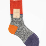 Wool 3-Sided Switching Socks | Gray