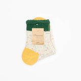 Colour Nep 3 Variations Socks | Green
