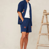 Hans Shirt | Natural Indigo