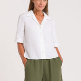 Morrigan Shirt | Optical White