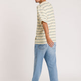 Sargon T-Shirt | Light Blue Stripe