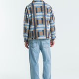 Donovan Overshirt | Square Jacquard