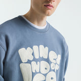 Neil Sweatshirt | Coronet Blue Koi Chain