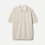 KNITSHIRT01.02 | Mens Crochet Shirt | Nature