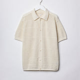KNITSHIRT01.02 | Mens Crochet Shirt | Nature