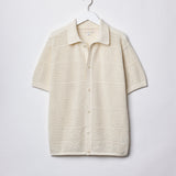 KNITSHIRT01.02 | Mens Crochet Shirt | Nature