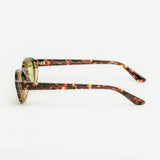 Kendall Ecaille Brune Laminee Crystal Brun [E20L5] | Verres Vert Profond